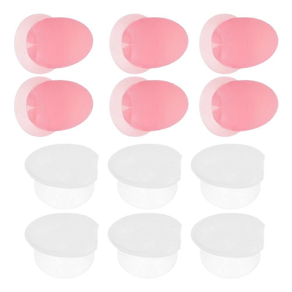 Silicone Lip Brush Covers for Protection Use Assorted Color Keeps Brush Head in Good Condition 12 Pieces