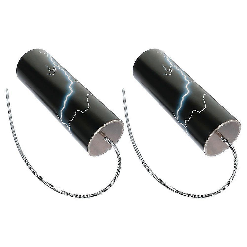 2pcs Thunder Drum Tube Orff Percussion Instrument For Kids Early Musical Toys Creative Sound Effects Thunder Drum Sound Drum Thunder