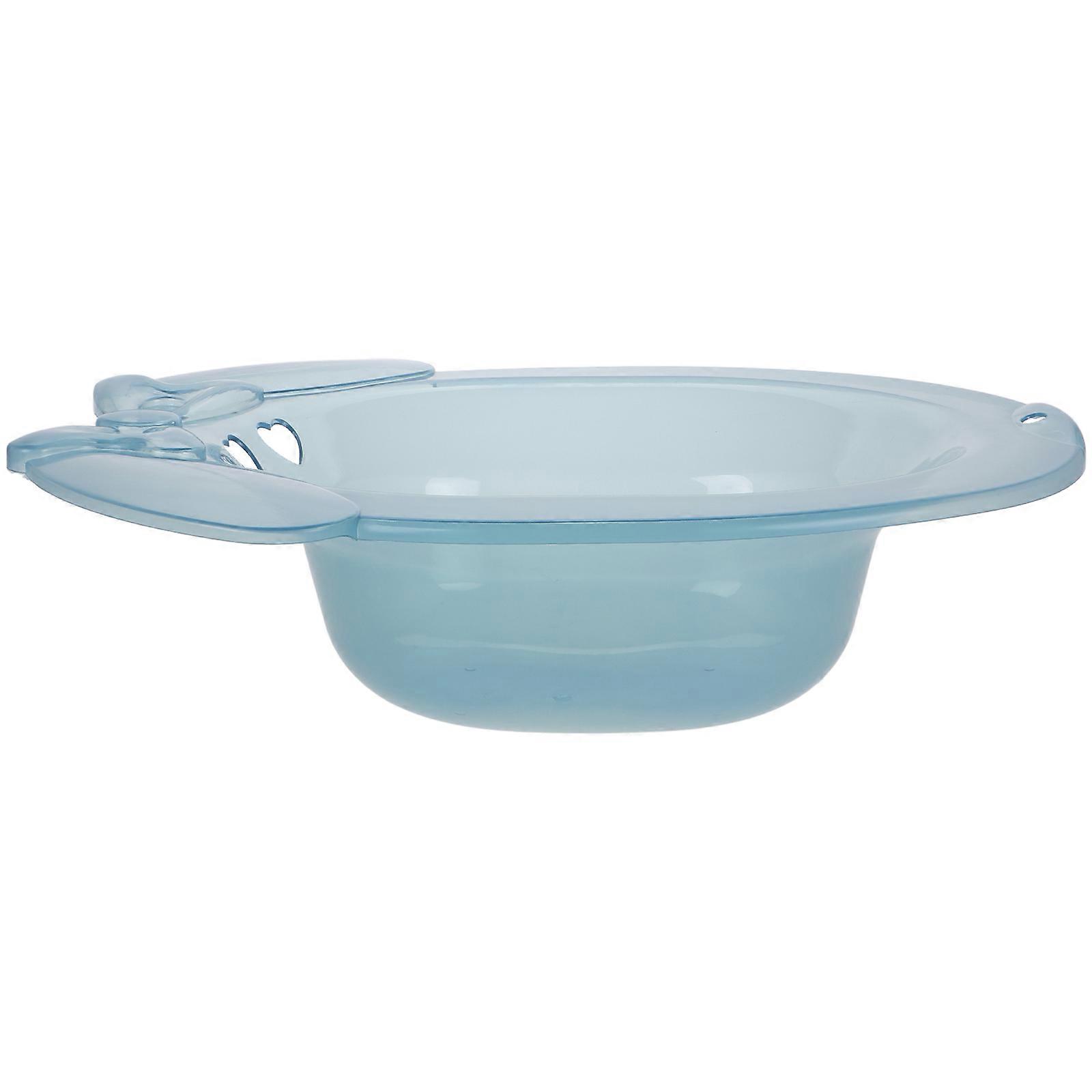 Skyblue Sitz Bath Basin for Toilet Postoperative Care and Comfortable Use for Adult PP Material 6.5x10 Inches