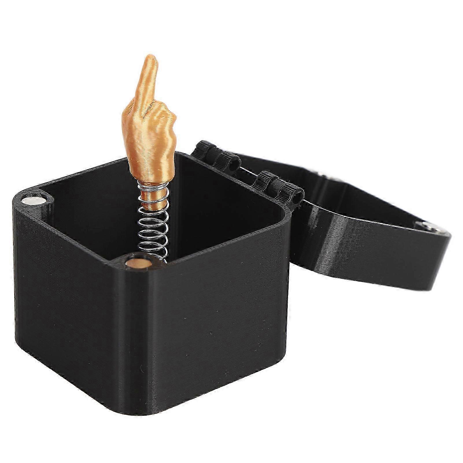 Funny Middle Finger in a Box Gag Gift - Pop-Up Prank Box for Adults & Unique Desktop Decor Item