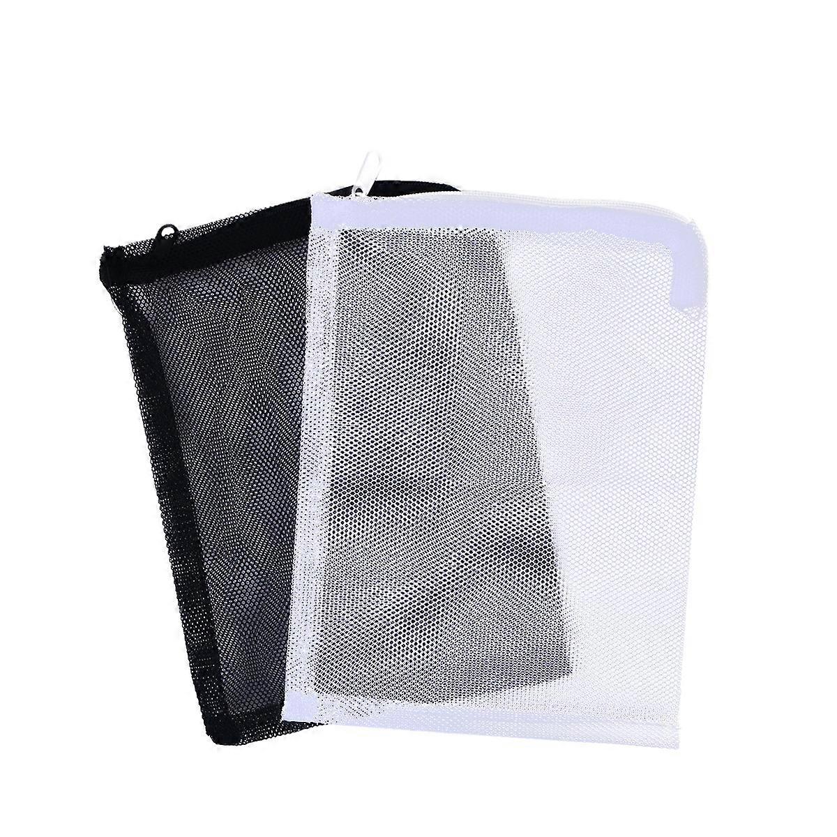 Nylon Mesh Filter Bag for Aquarium Garden Pond Storage with Drawstring Closure 15x20CM