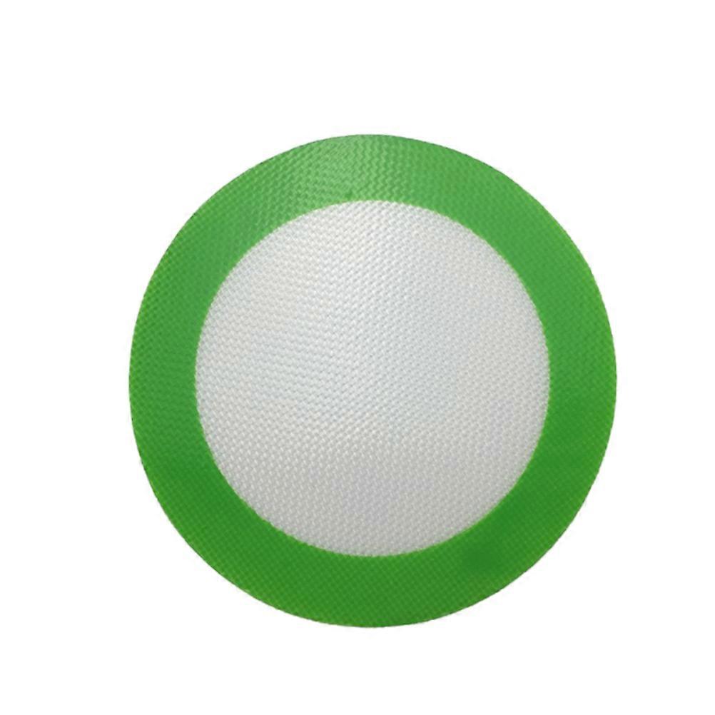 Silicone Baking Pad Heat Resistant Nonstick Baking Sheet Liner for Pies Pizza Pastries Green 20CM