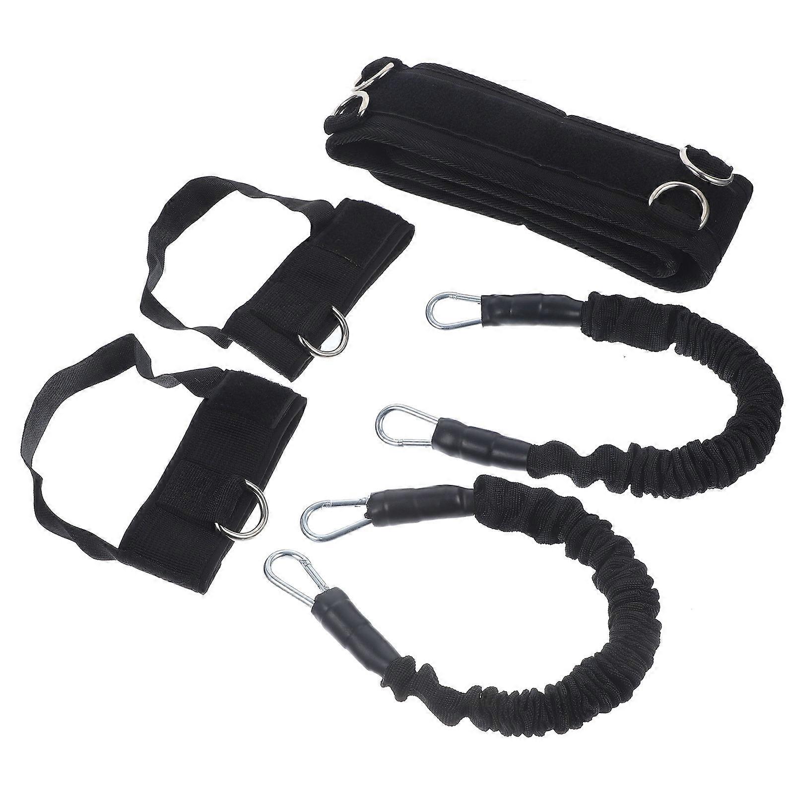 Basketball Training Strap with Vertical Resistance Bands for Leg Strengthening and Jump Power Improvement – Elastic Cord for Home Gym and Athlete