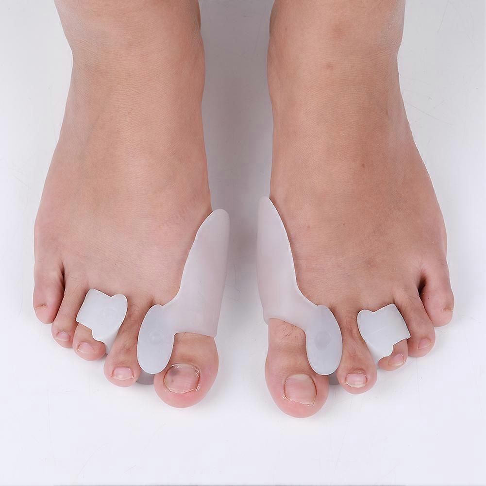 DOAC silicone toe separation combination for big toe two toes and five toes