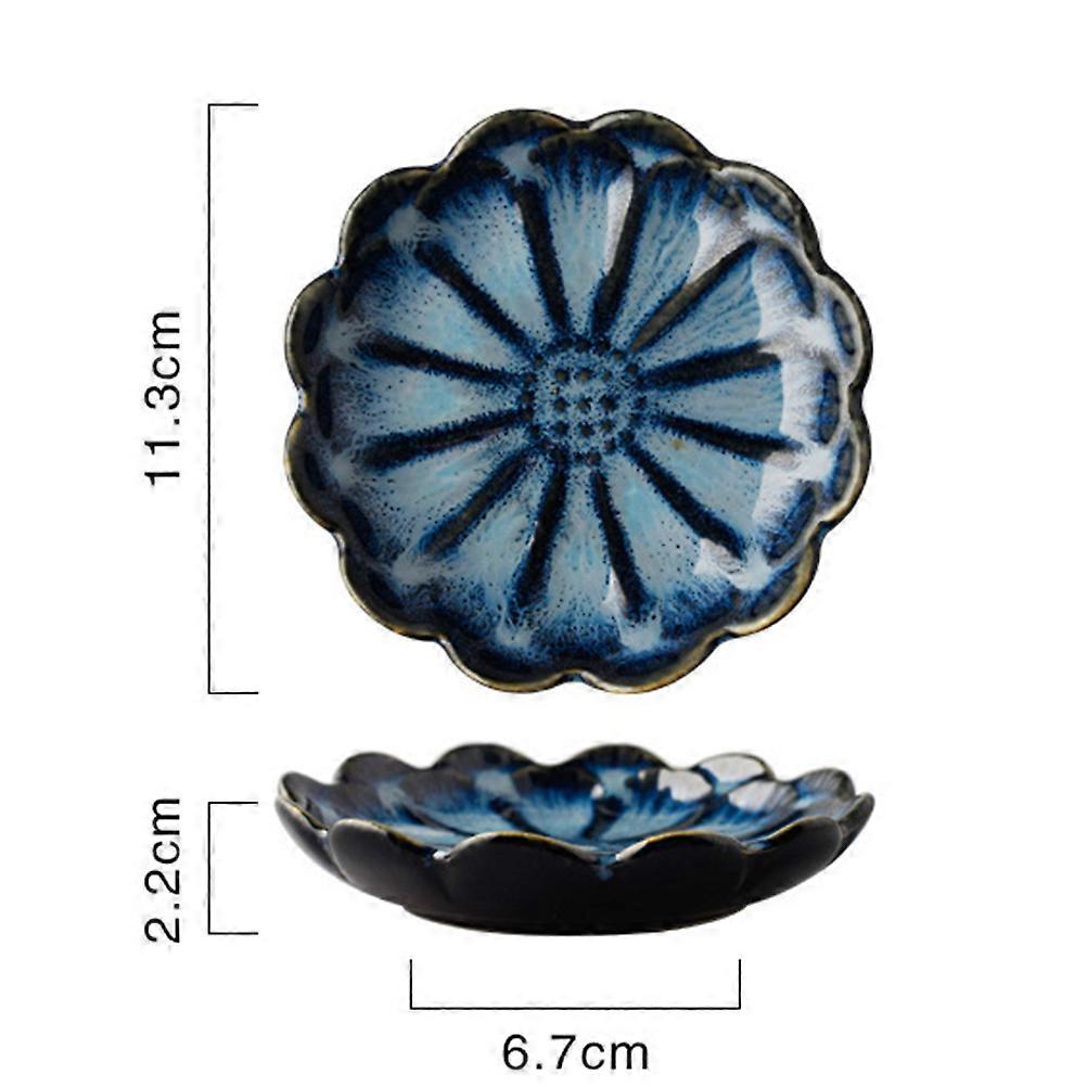 Ceramic Seasoning Dish 3Pcs Multi Color with Ceramic for Storage Use