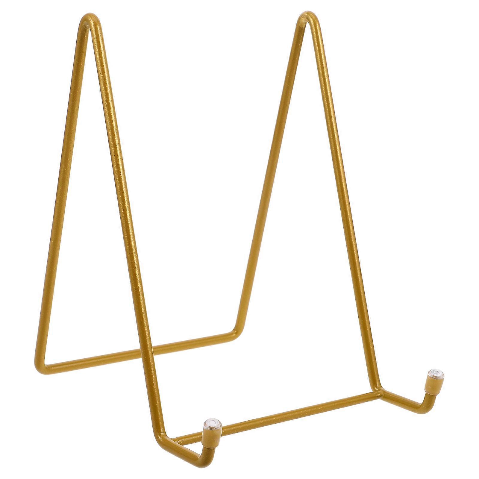 Metal Picture Frame Display Stand Easel 1 Set for Photo Plate Holder Tabletop Frames