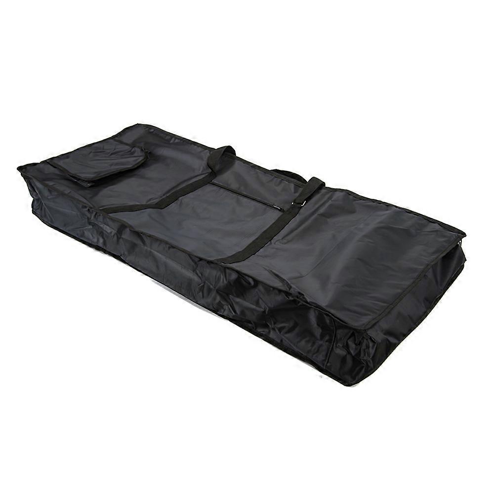 Piano Keyboard Cover Backpack Compatible Waterproof Durable Black 41.3×16.1×4.5in 1Pack