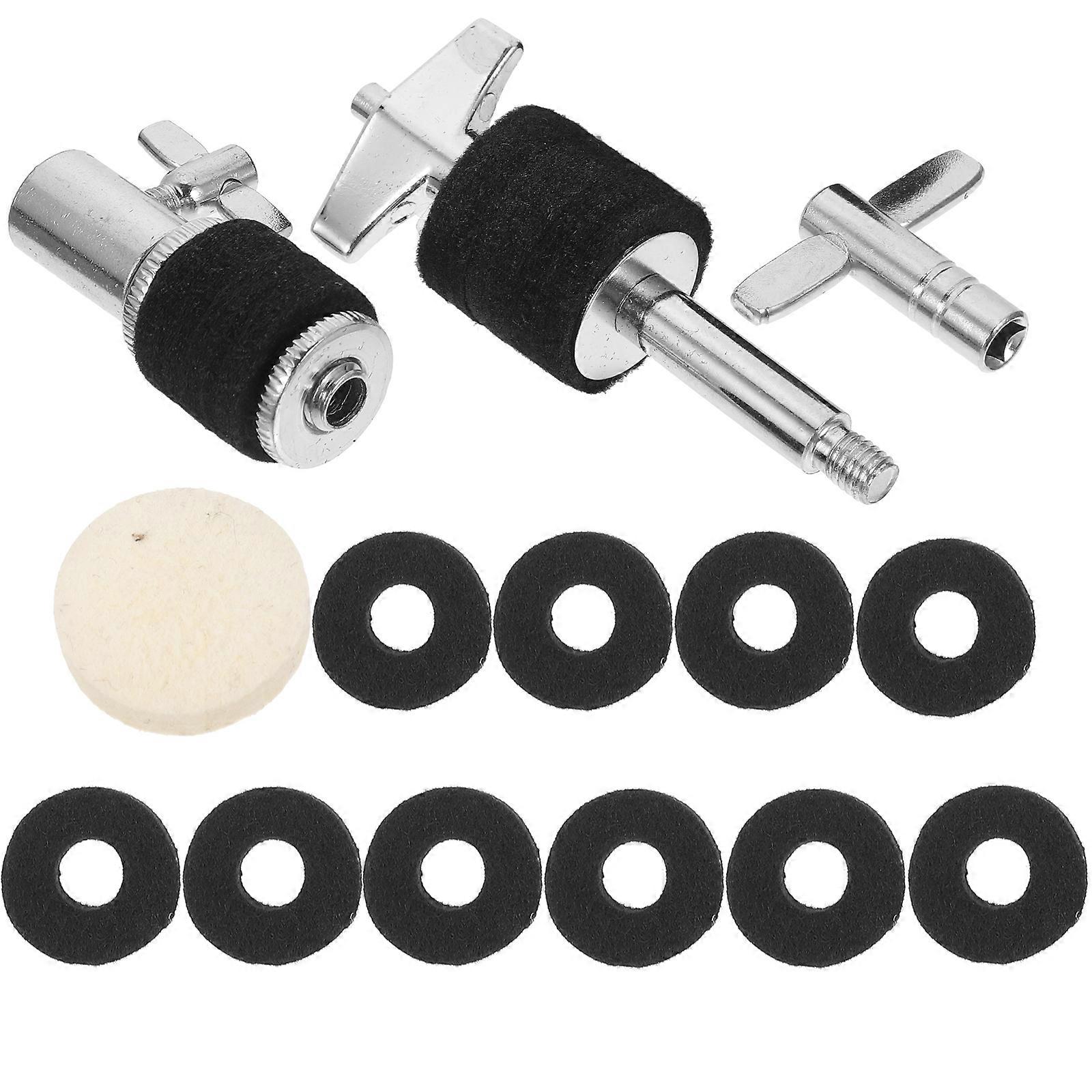Hi Hat Clutch Replacement Set for Drum Kit – Durable Cymbal Accessory with Felt Washers, Easy Installation for Percussionists