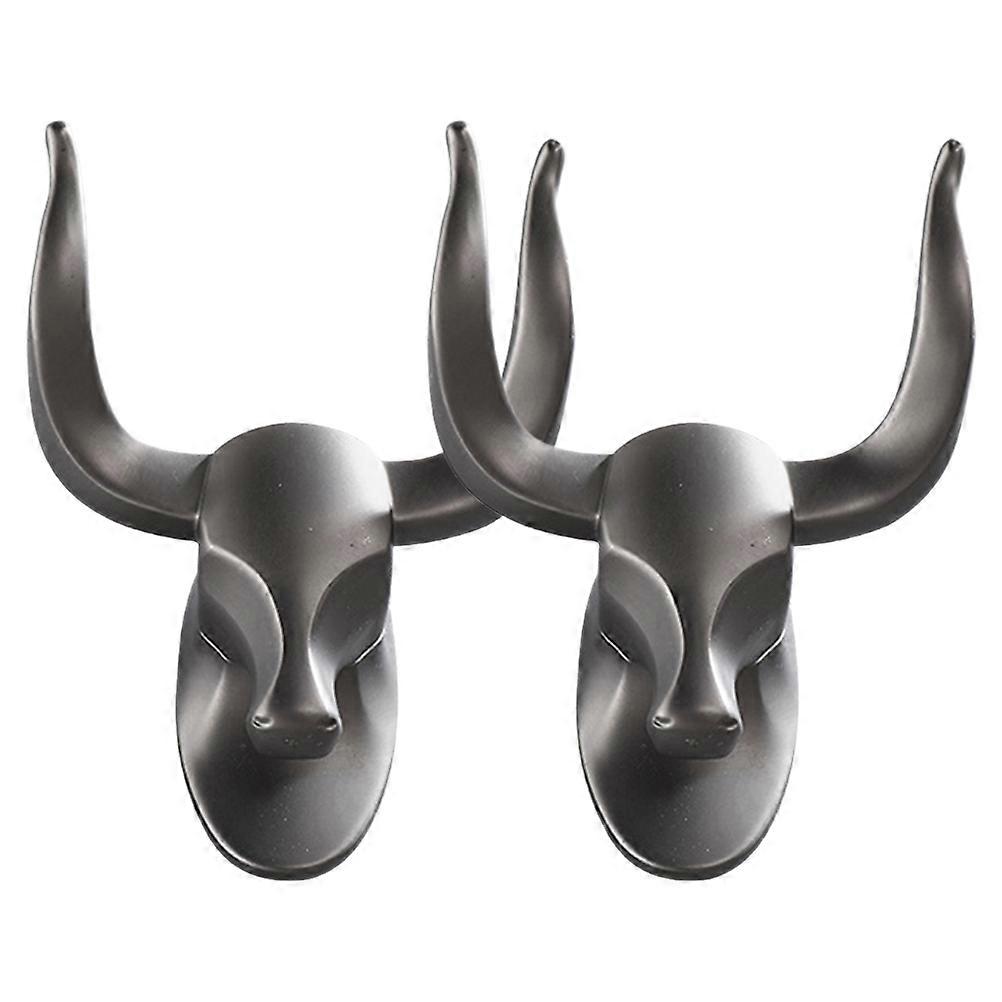 Retro Charm 2Set Metal Animal Coat Hook Perfect For Hanging Towels In Bathroom And Living Room Spaces