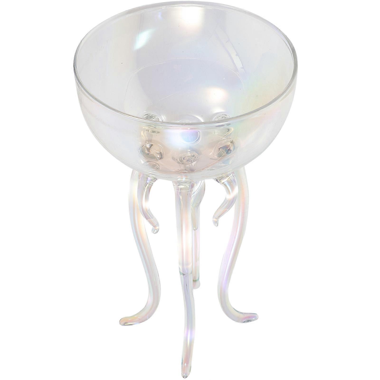 Elegant Jellyfish Shaped Transparent Wine Glass for Parties, Weddings, and Gatherings – Unique Octopus Design Cocktail Goblet