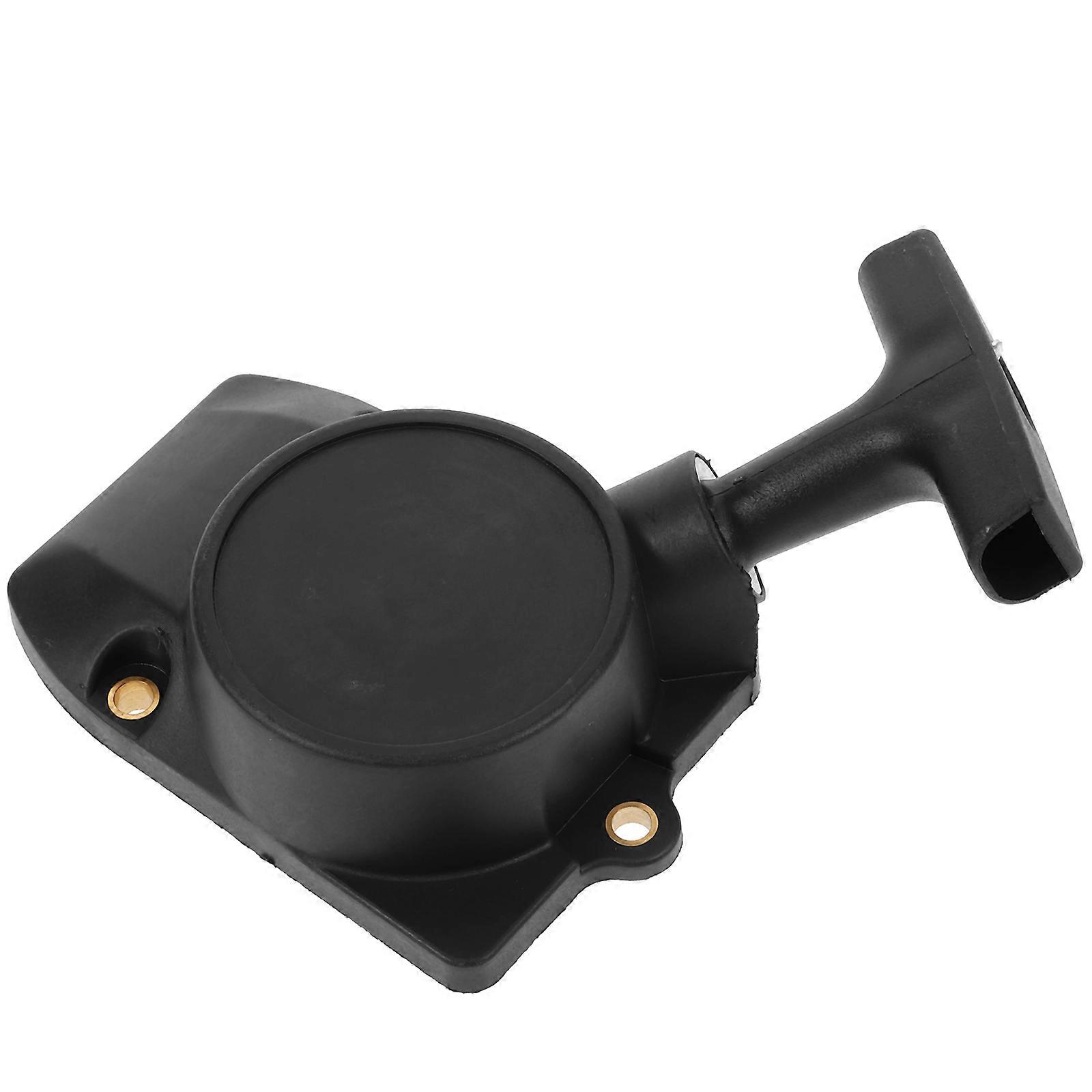 Pull Starter Assembly Pull Type Simple Starter Components Gasoline Generator Pull Starter Hand Pull Starter 5.5×3.9×1.2in Iron Plastic Aluminum 1Set