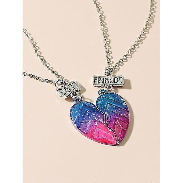 2 יחידות צמידי ידידות קשת בענן לנשים וילדים