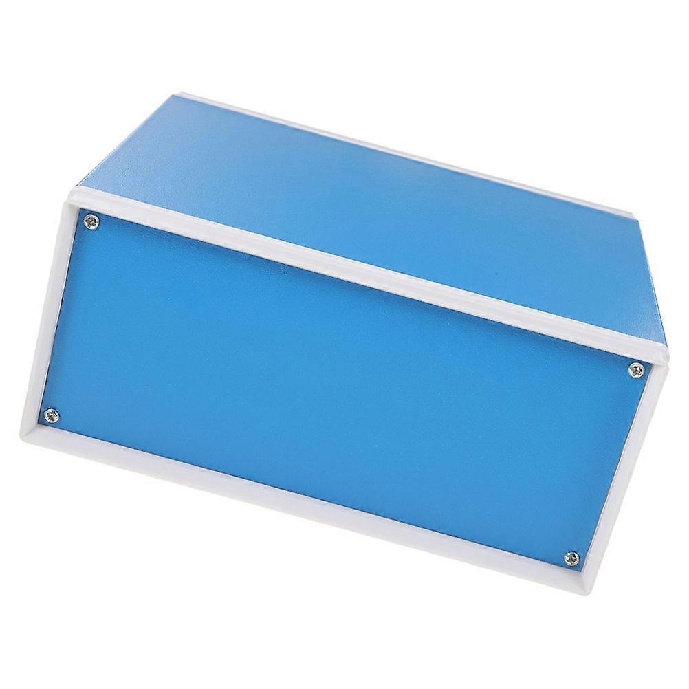 Blue Metal Junction Box for Electrical Use Durable Project Enclosure Easy to Install 4.1 x 3.2 x 2.1 Inches