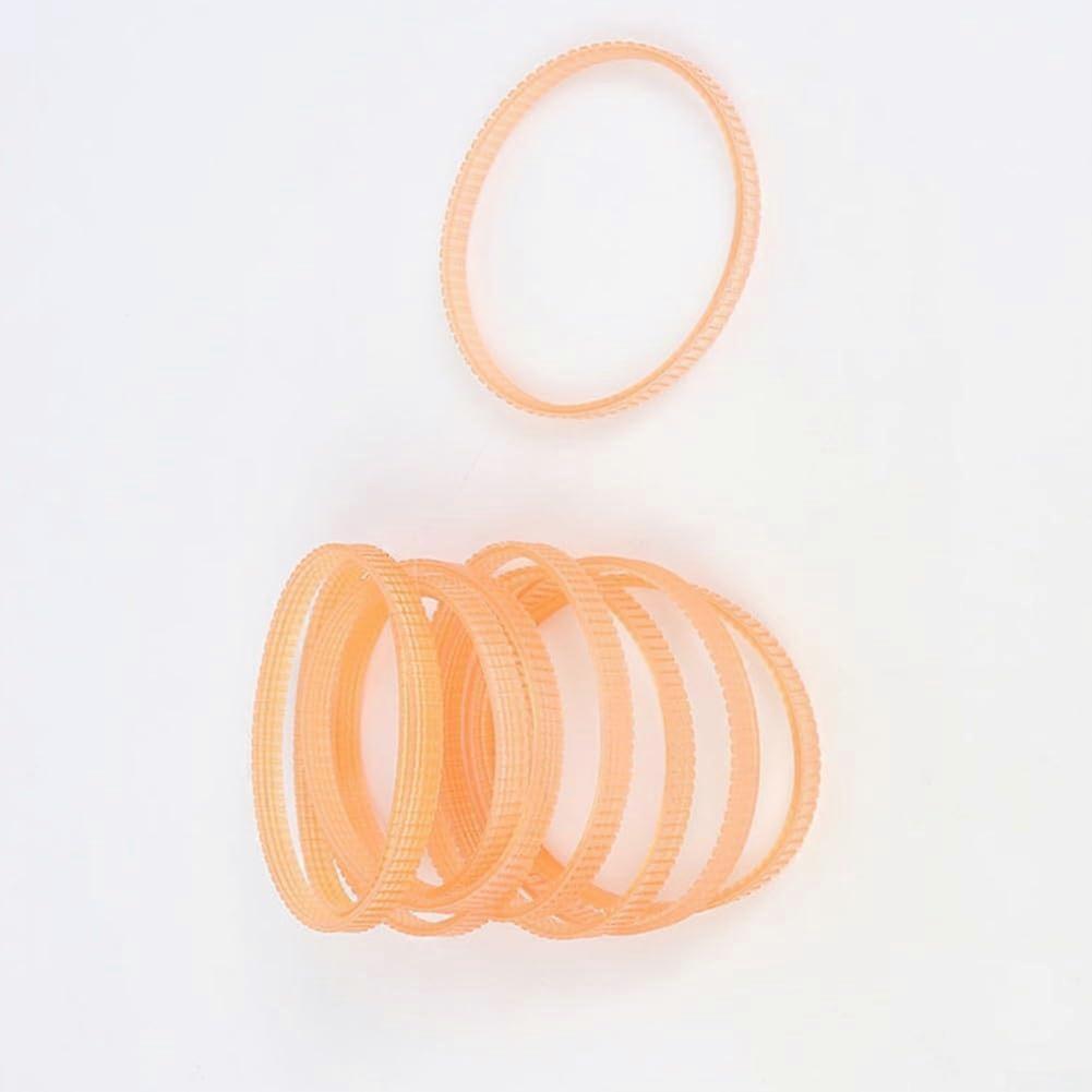 Reliable Engine Conveyor Belt, 620mm for 12 Inch Woodworking Band Saw, Orange Color, Durable Rubber Material