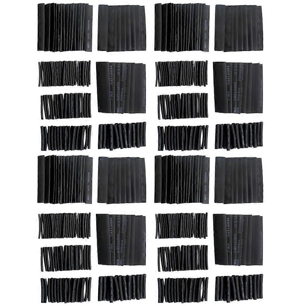 508pcs Heat Shrink Tubing Assorted Sleeving Tube Wrap for Industrial Use