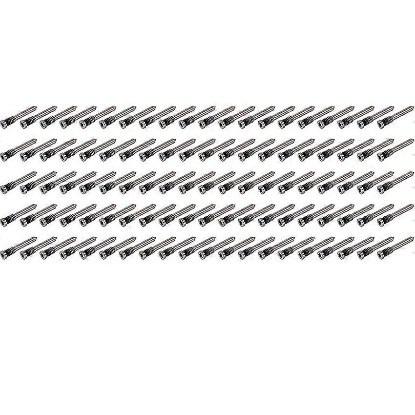 Bottom Screws Accessories for iPhone 15/15 Pro/15 Plus/15 Pro Max/16/16 Pro/16 Plus/16 Pro Max (Natural Titanium Color 100 PCS)