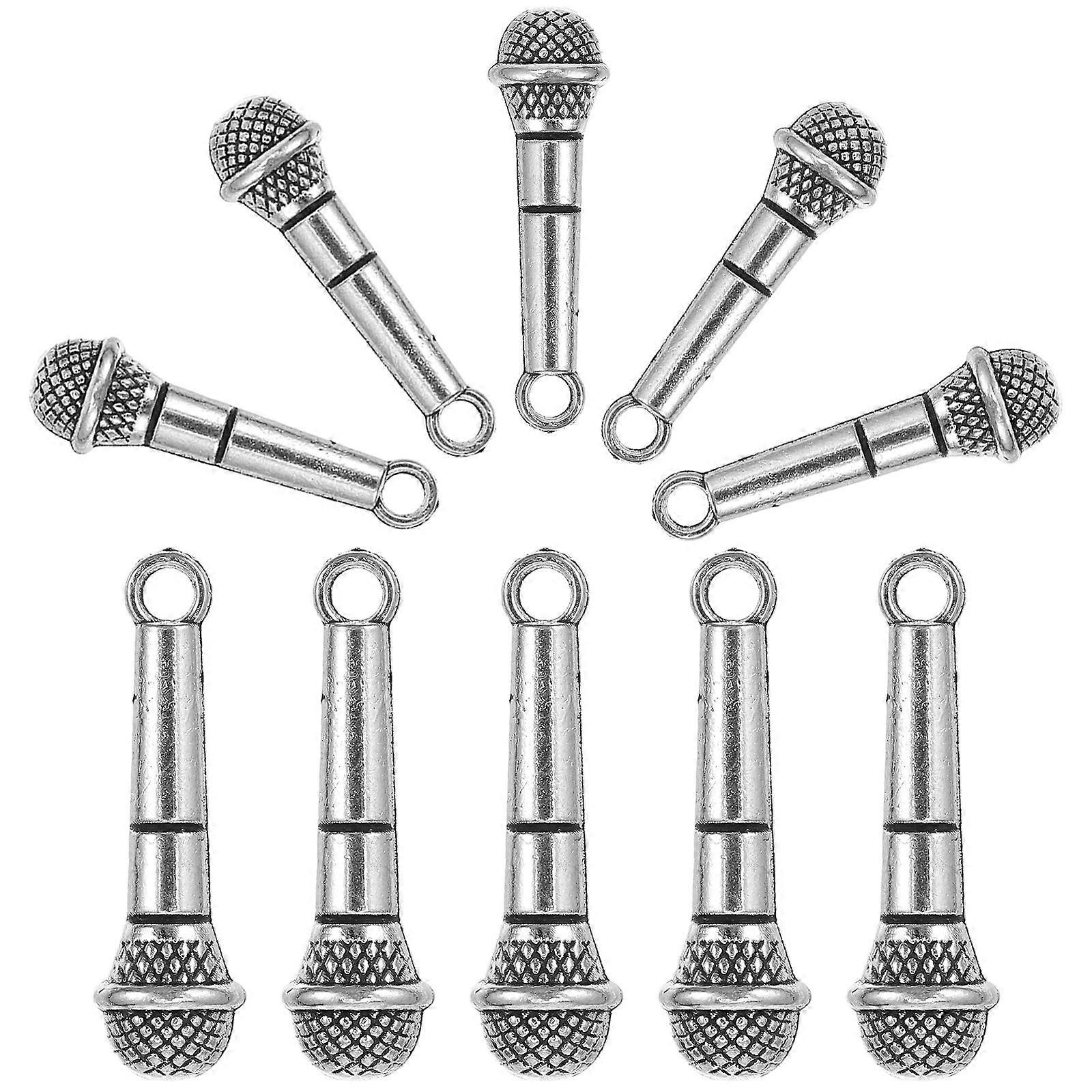 Dollhouse Miniature Musical Instrument Model For Craft Enthusiasts With Decorative Function 10Pcs