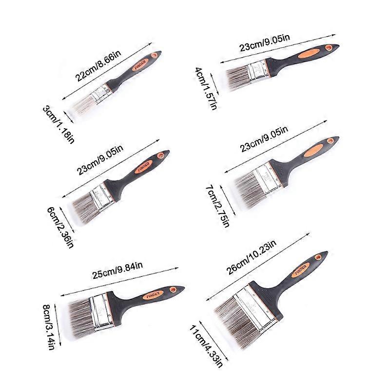 Home Brush Premium Brush Home Repair Tools Paint DIY Wardrobes Decks Fence Interior Exterior Durable Home 40JE