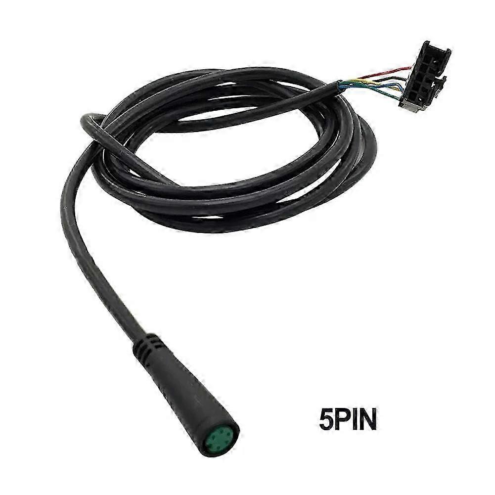 Electric Scooter Connecting Cable Display Cable For KUGOO For KUGOO For TF 100 Rubber Skateboard 5pin Durable