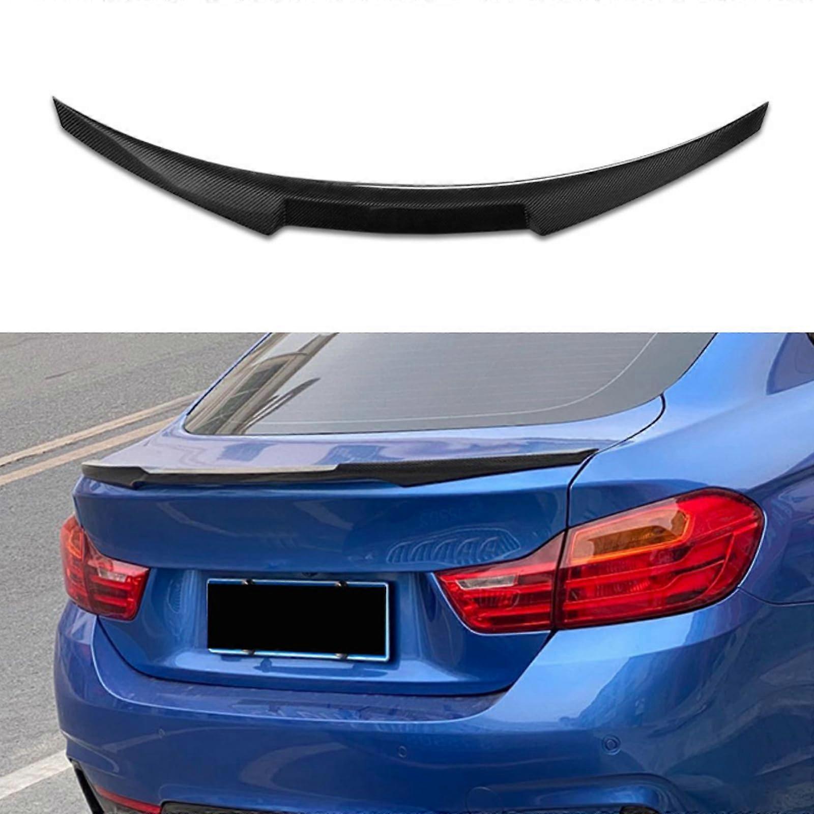 Carbon Fibre Rear Spoiler Lip for BMW 4 Series F36 2014-2020, Performance Tuning Wing Accessory for 4-Door Models