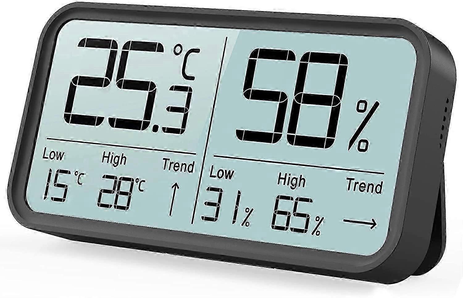 Digital Hygro-Thermometer Indoor Thermometer Hygrometer, Temperature Humidity