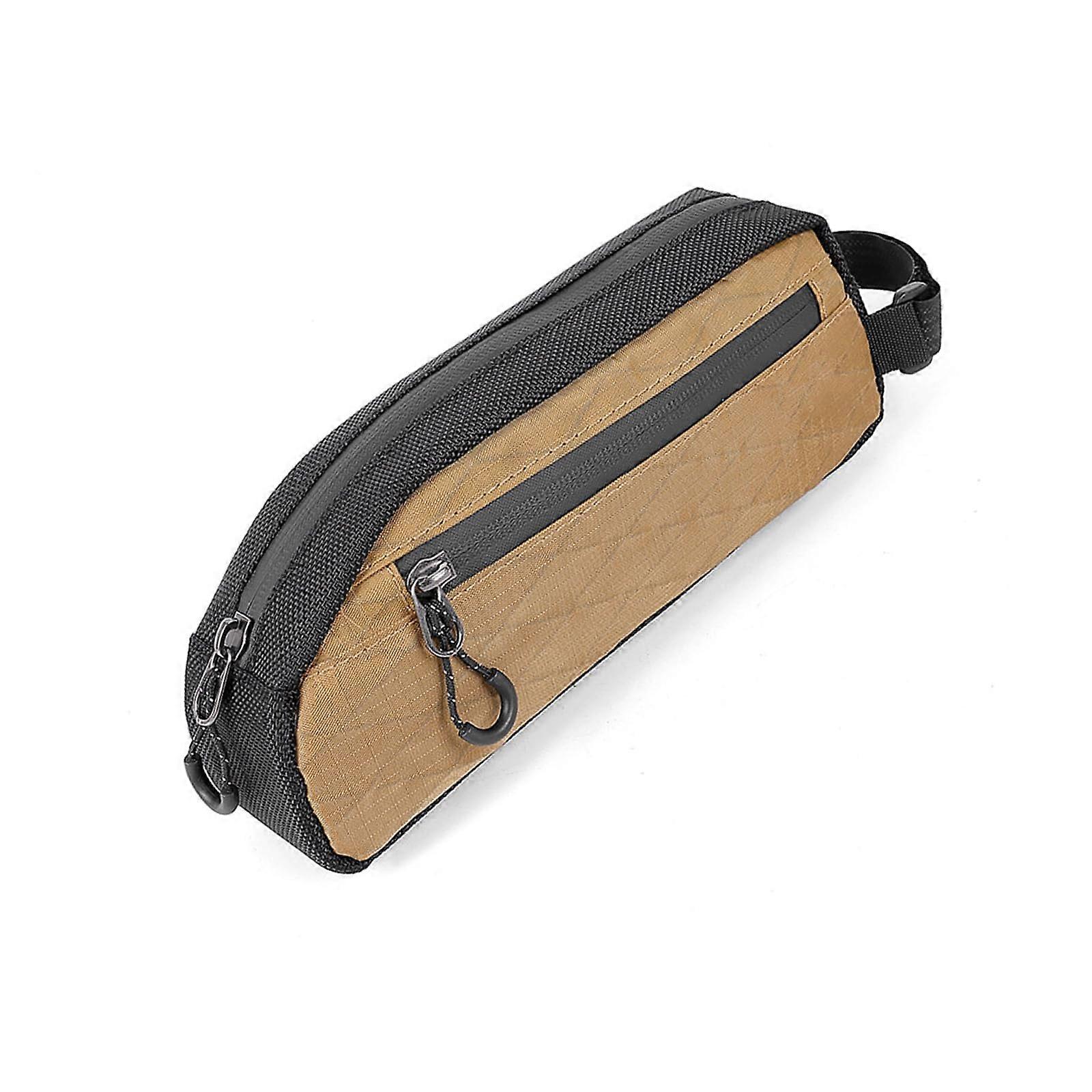 Waterproof Bicycle Frame Bag for Top Tube, Mountain Bike Accessory, Lightweight, Durable, Water-Resistant Design