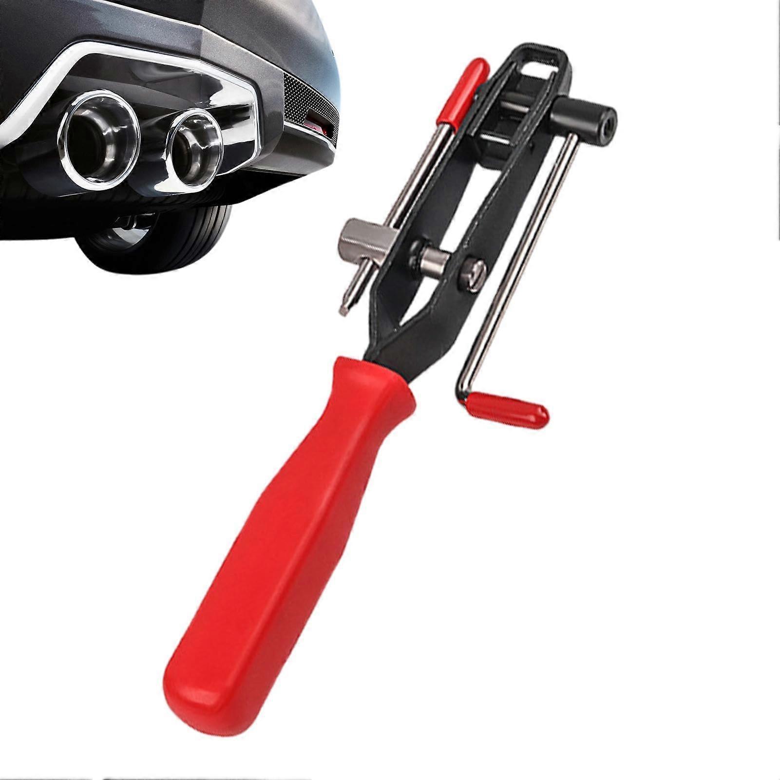 CV Boot Clamp Pliers, Heavy-Duty Automotive Axle Boot and Dust Cover Clip Tool, Ergonomic CV Joint Banding Pliers for Cars