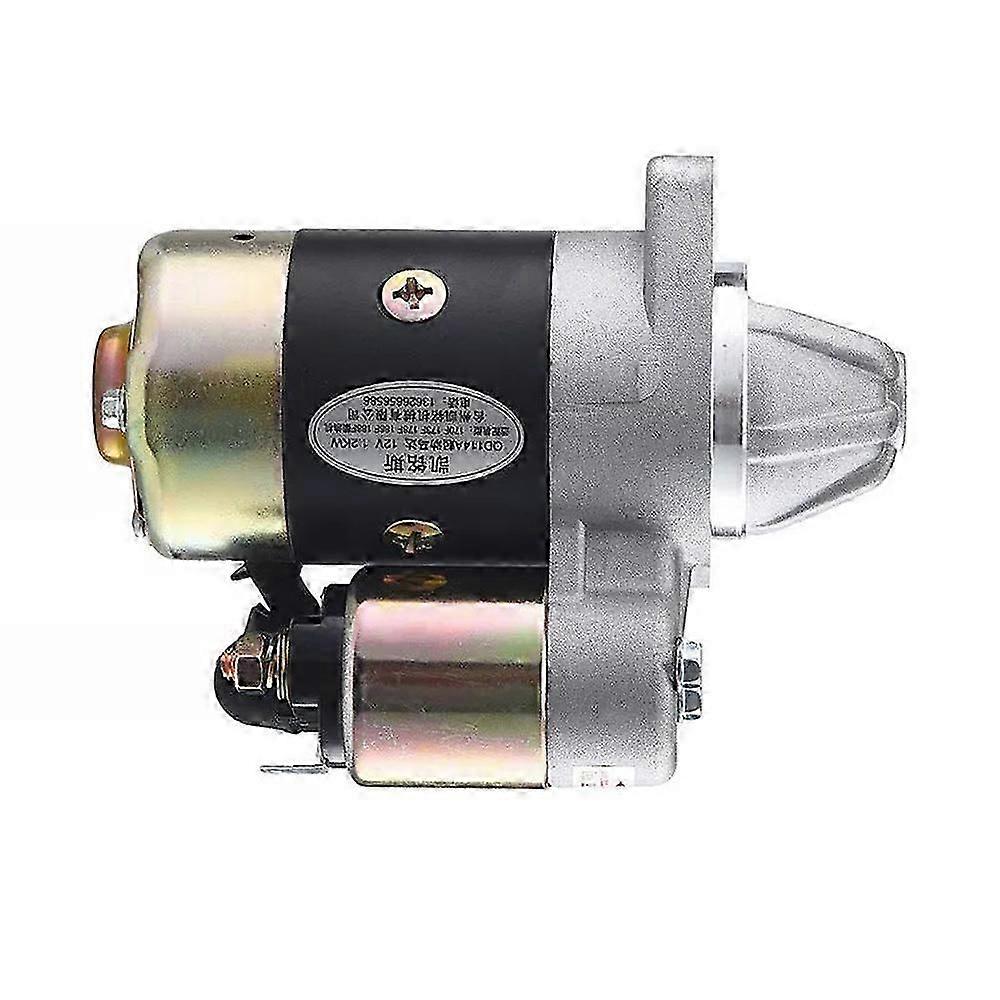 12v Starter Motor For 170f 173f 178f 186f 188f 192f Air-cooled Diesel Enginer -CHAN