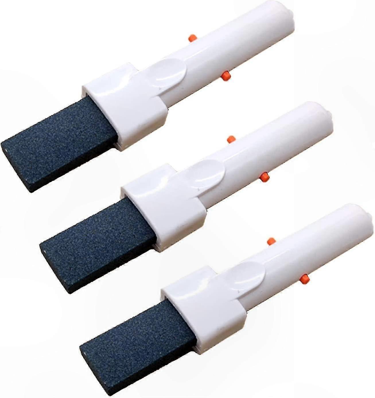 Pumice Stone Pool Cleaner with Ez-Clip Handle for Rust and Stain Removal - Spa and Pool Maintenance Tool
