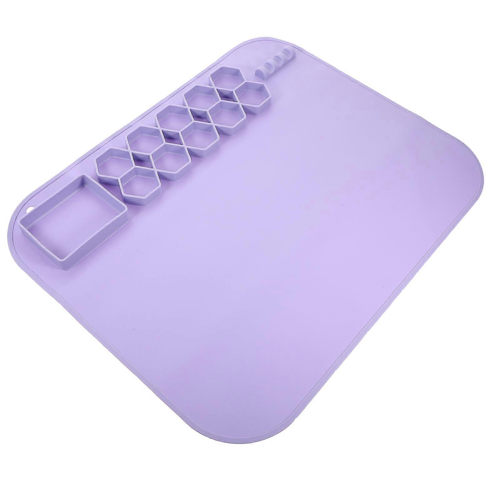 Multipurpose Nonstick Silicone Craft Mat For DIY Creation Artists Lightweight 1Pack