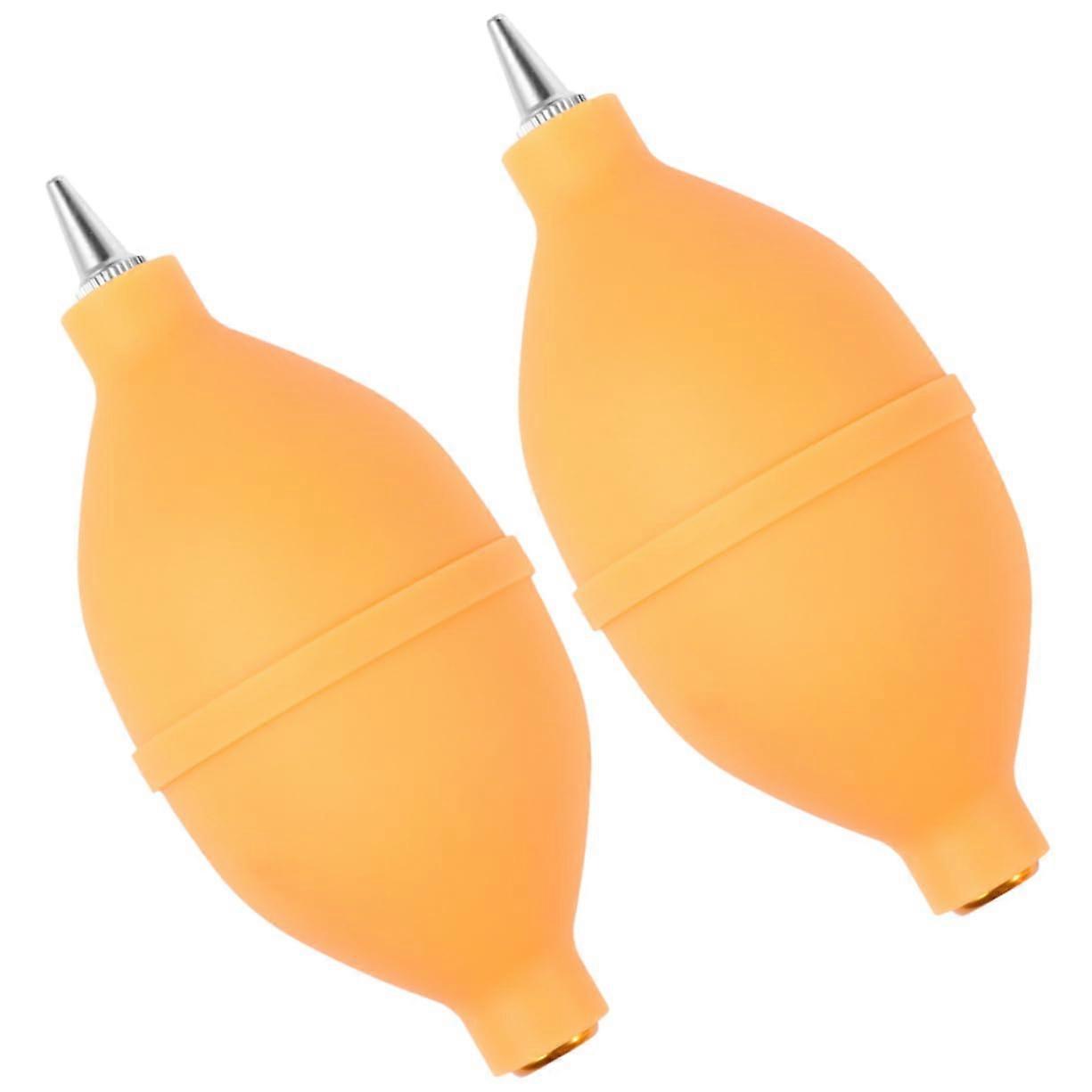 Silicone Air Blower Squeeze Bulb Cleaning Pump for Computer for Quick Dust Removal of Sensitive Devices Pack of 2