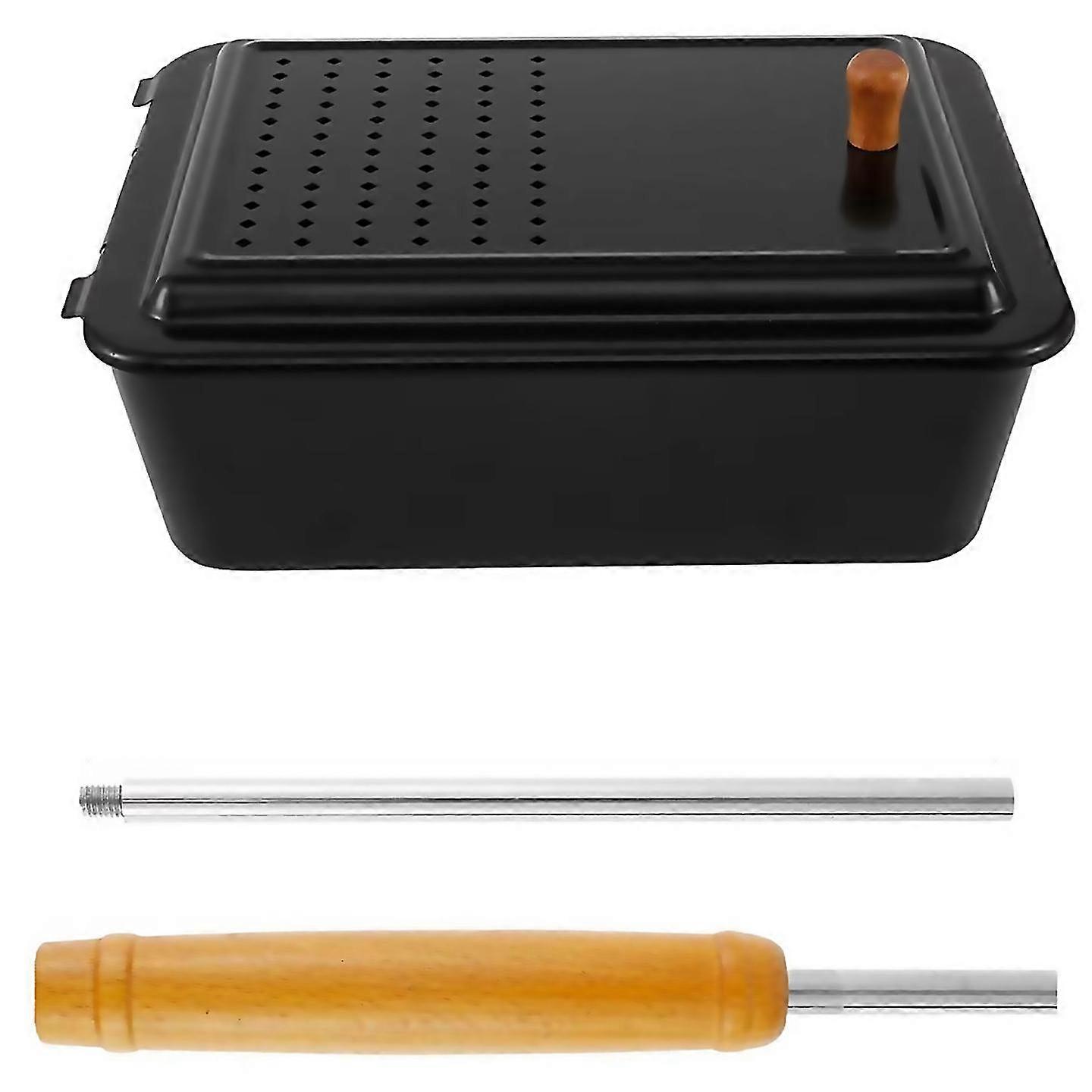 For nonstick popcorn popper with removable long handle for home