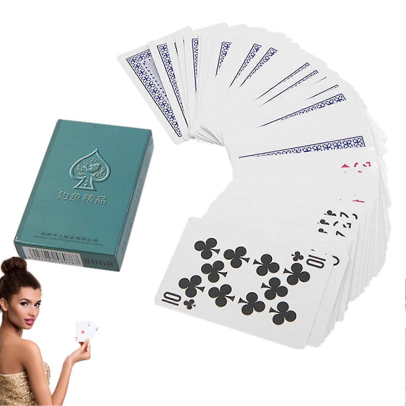 Magic Poker Playing Cards Set, Fun Card Tricks for All Ages, Includes Storage Box, Perfect for Family Game Nights