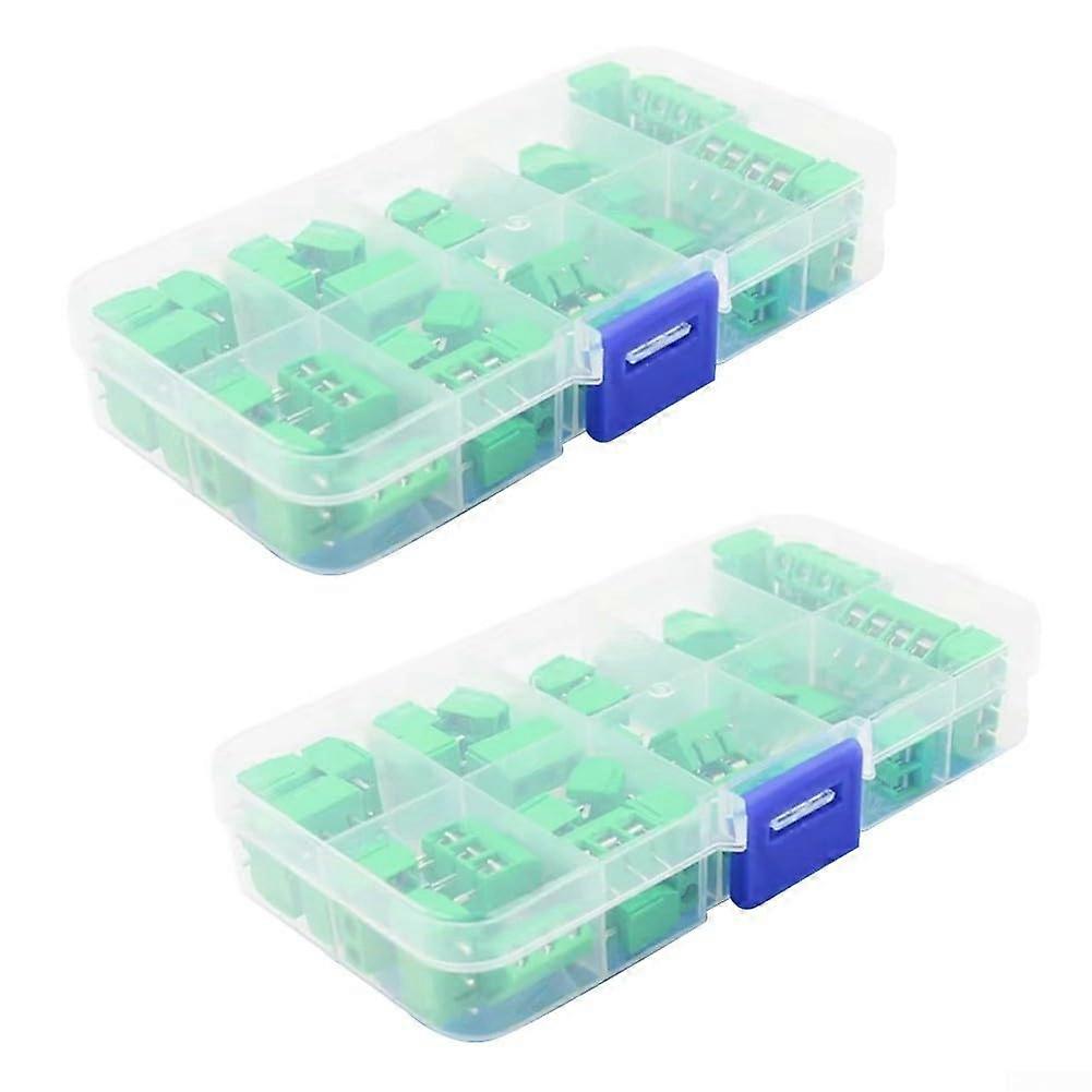 2 Box PCB Mount Screw Terminals with Different Pin Sizes for Improved Compatibility