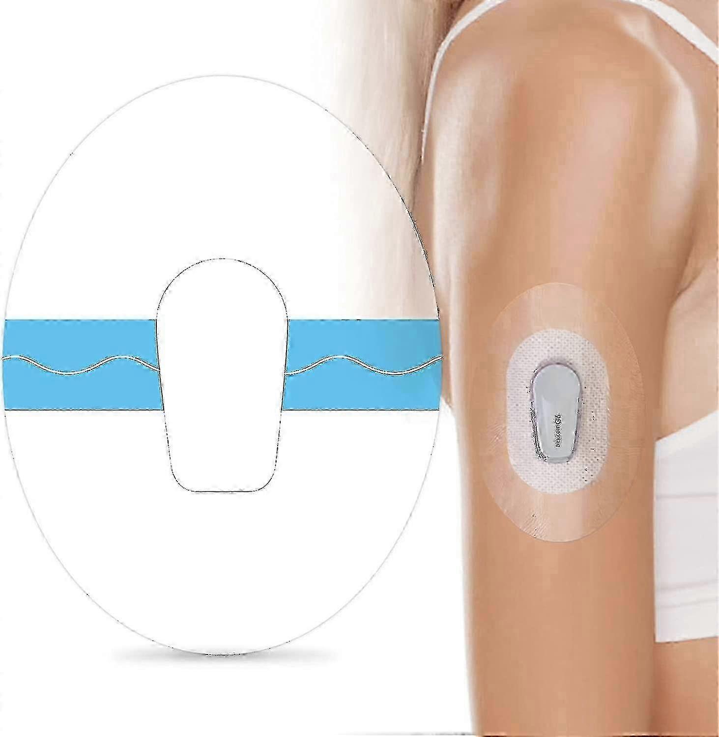Dexcom G6 Sensor Adhesive Patches - Premium Transparent & Waterproof Overpatches for G6 Monitoring System Fitting