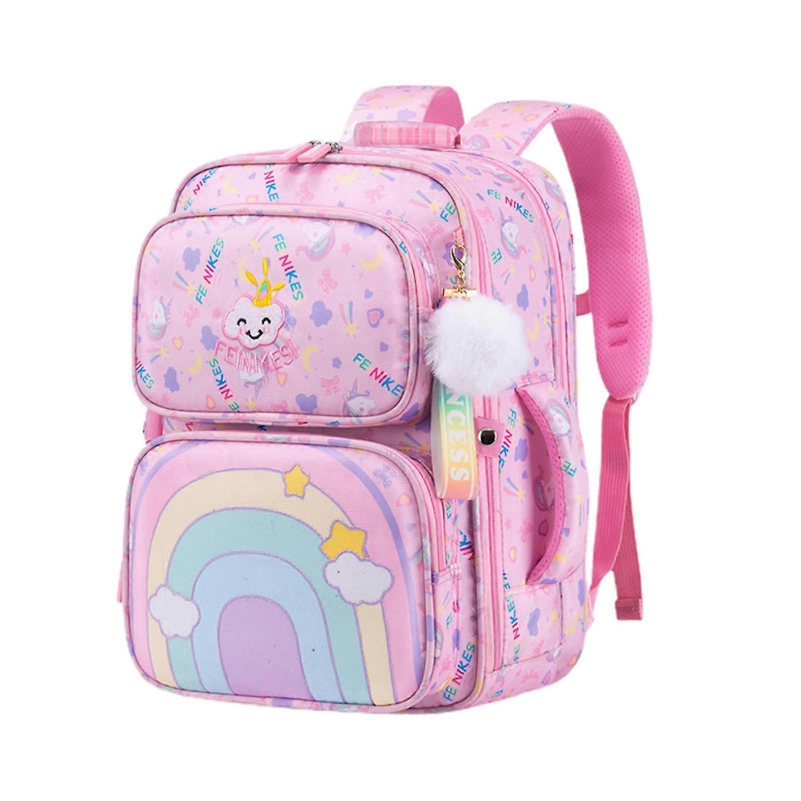 Primary School Schoolbag Waterproof Cartoon Primary Backpack for Students