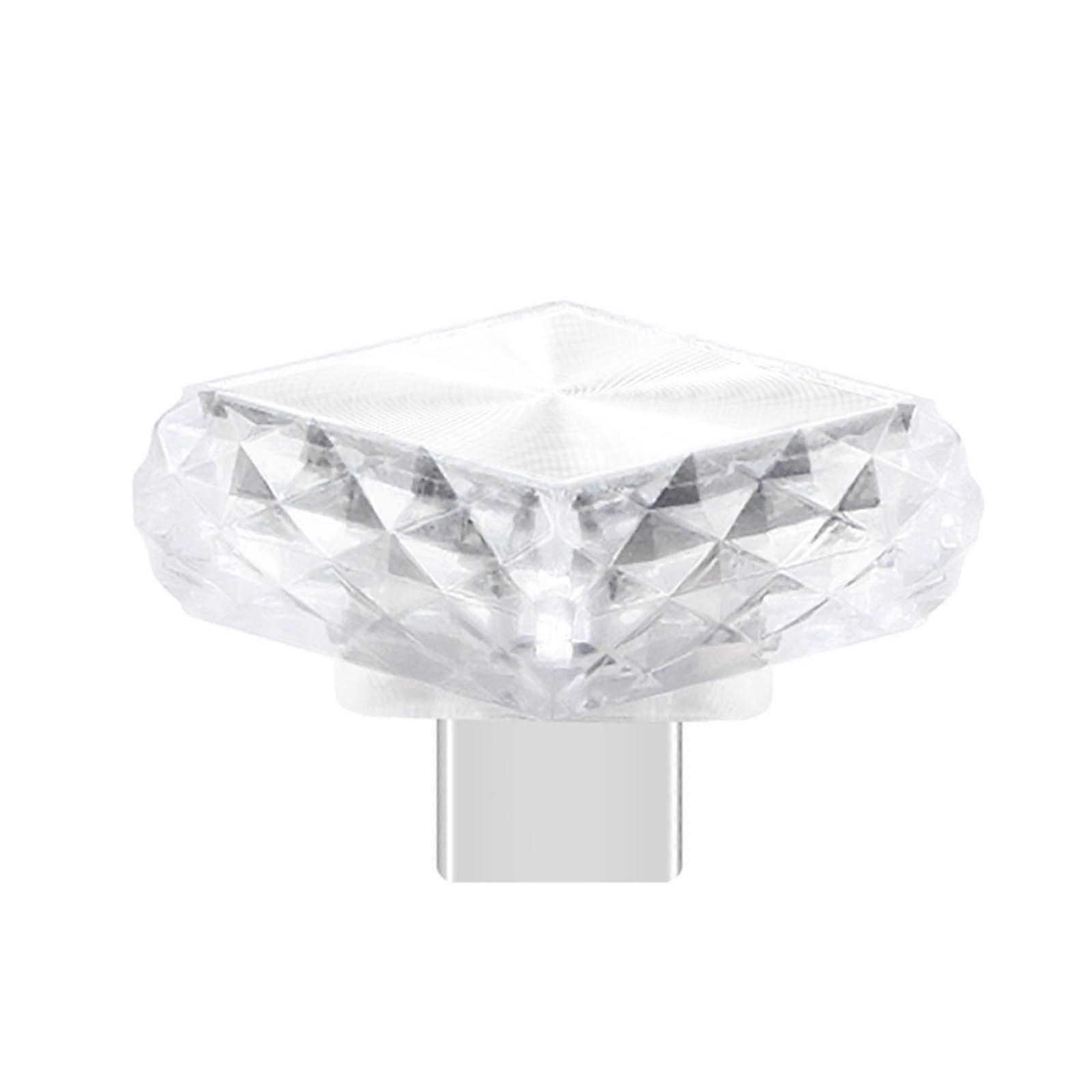 Type C 5V LED Light For Car And Home Use, Touch Activated, 6 Color Options, 4 Switching Modes, Square Design