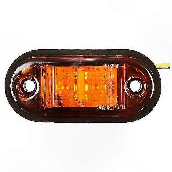 LED Side Marker Lights for Vehicles, 12V/24V, E-Marked, Durable and Bright