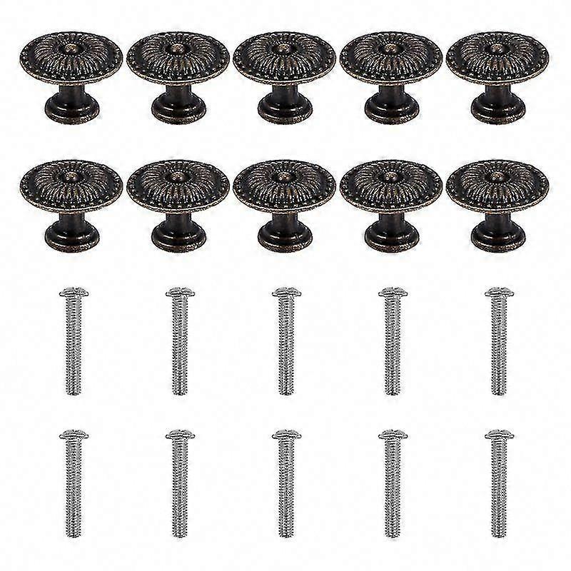 10pcs Cabinet Handles Knobs for Drawers and Doors