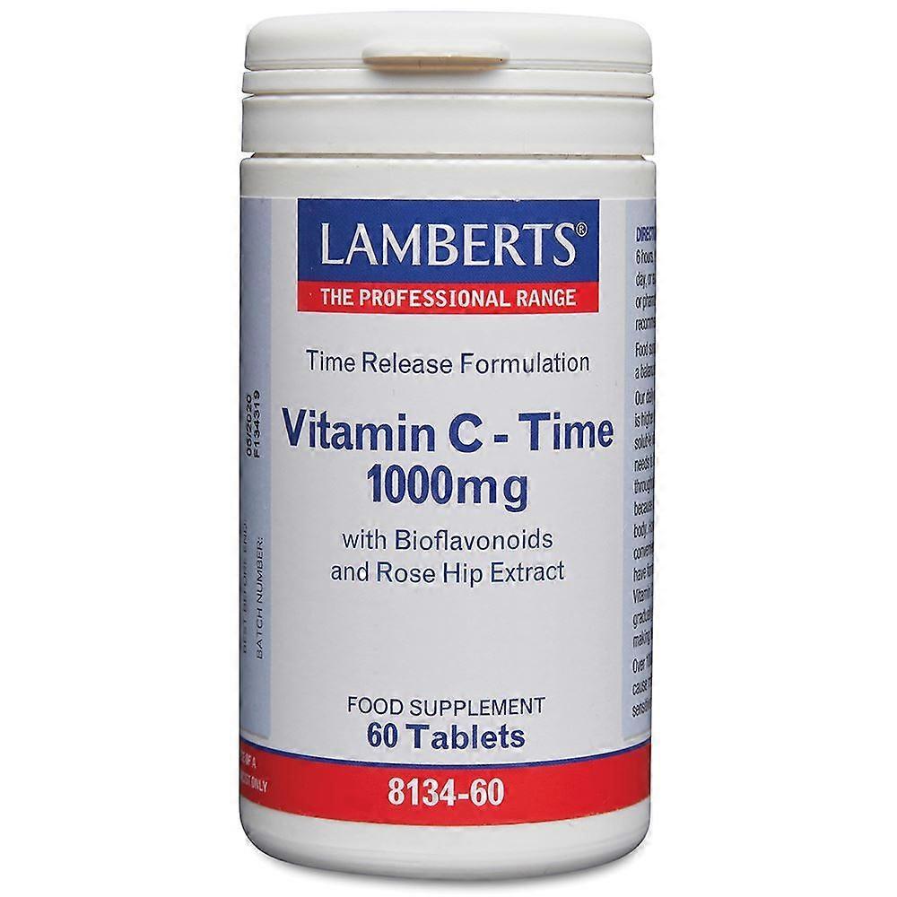 Lamberts Vitamin C Time Release 1000mg 60 tablets - 3 Pack
