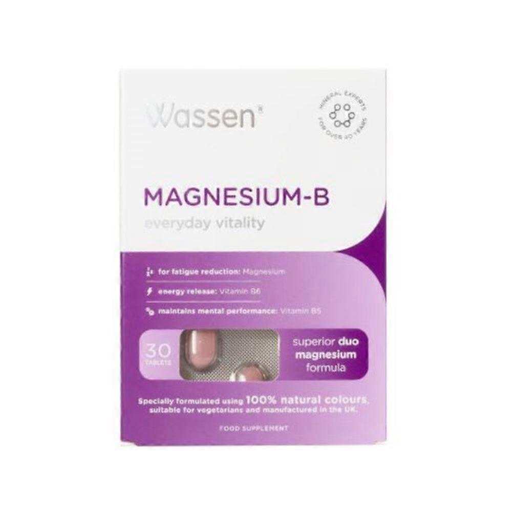 Wassen Magnesium-B 30 tablets - 3 Pack