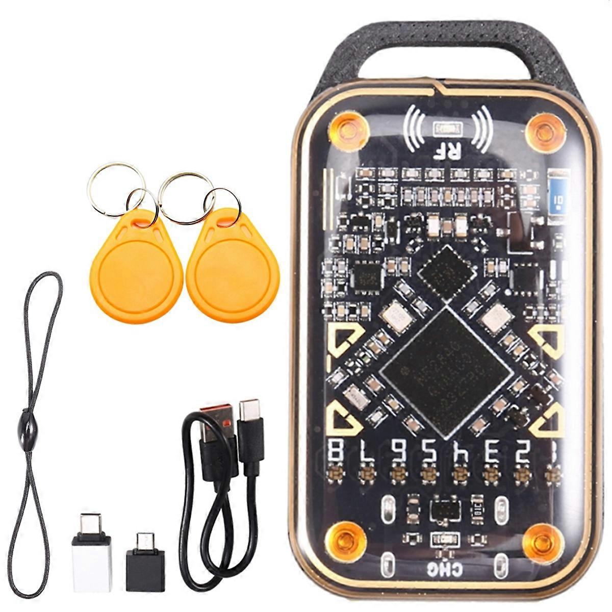 Chameleon Ultra Upgrade Smart Card Emulator+2XCUID Keychain RFID Smart Chip Reader 125K 13.56Mhz Ca