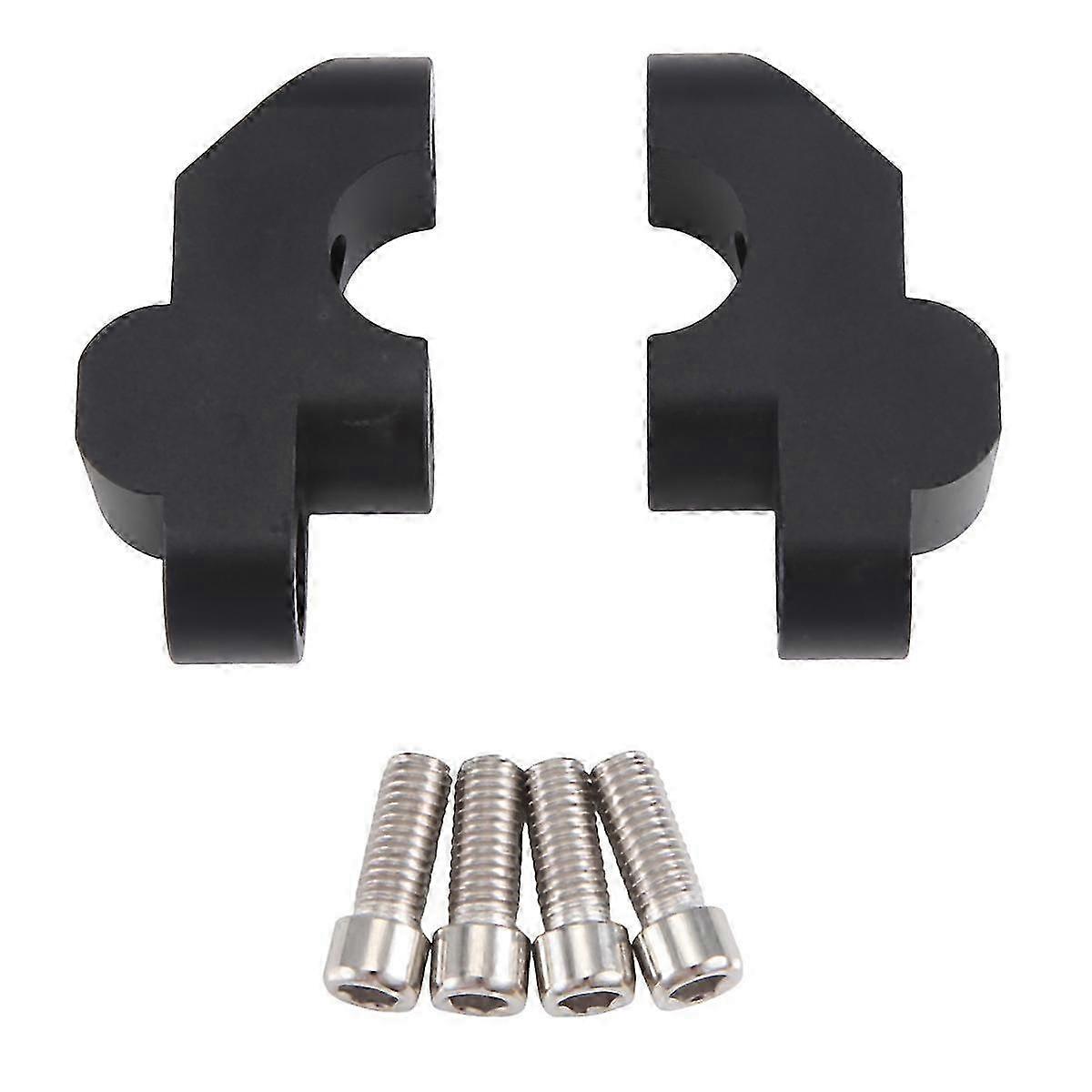 Motorcycle Handlebar Riser Drag Handle Bar Clamp Extend Adapter for CB750 2023- CB 750(Black)