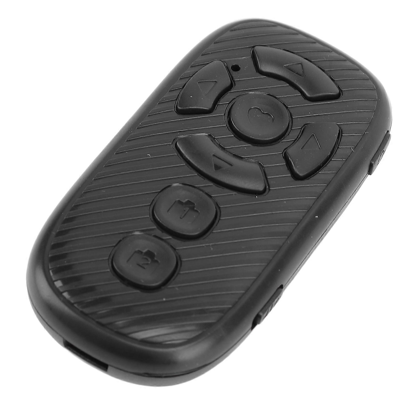 Scrolling Remote Control Bluetooth Camera Shutter for Android, Black