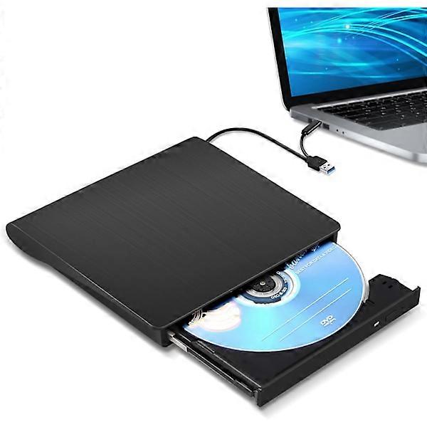 External CD/DVD Drive Type-C DVD Player USB 3.0 Portable Burner