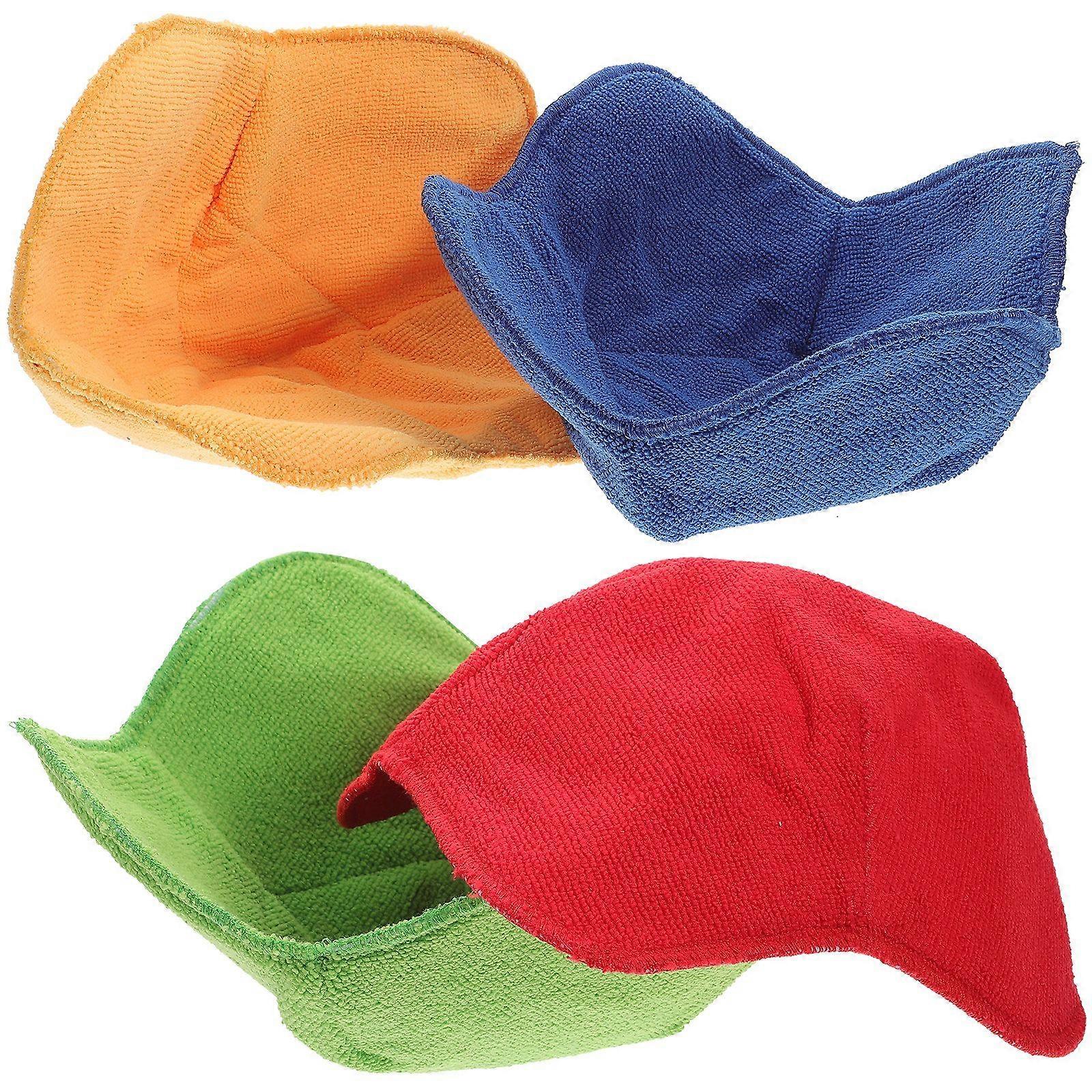 4pcs Schüsselhalter Mikrowellengeeigneter Schüsselhalter Tellerschalen Isoliermatten