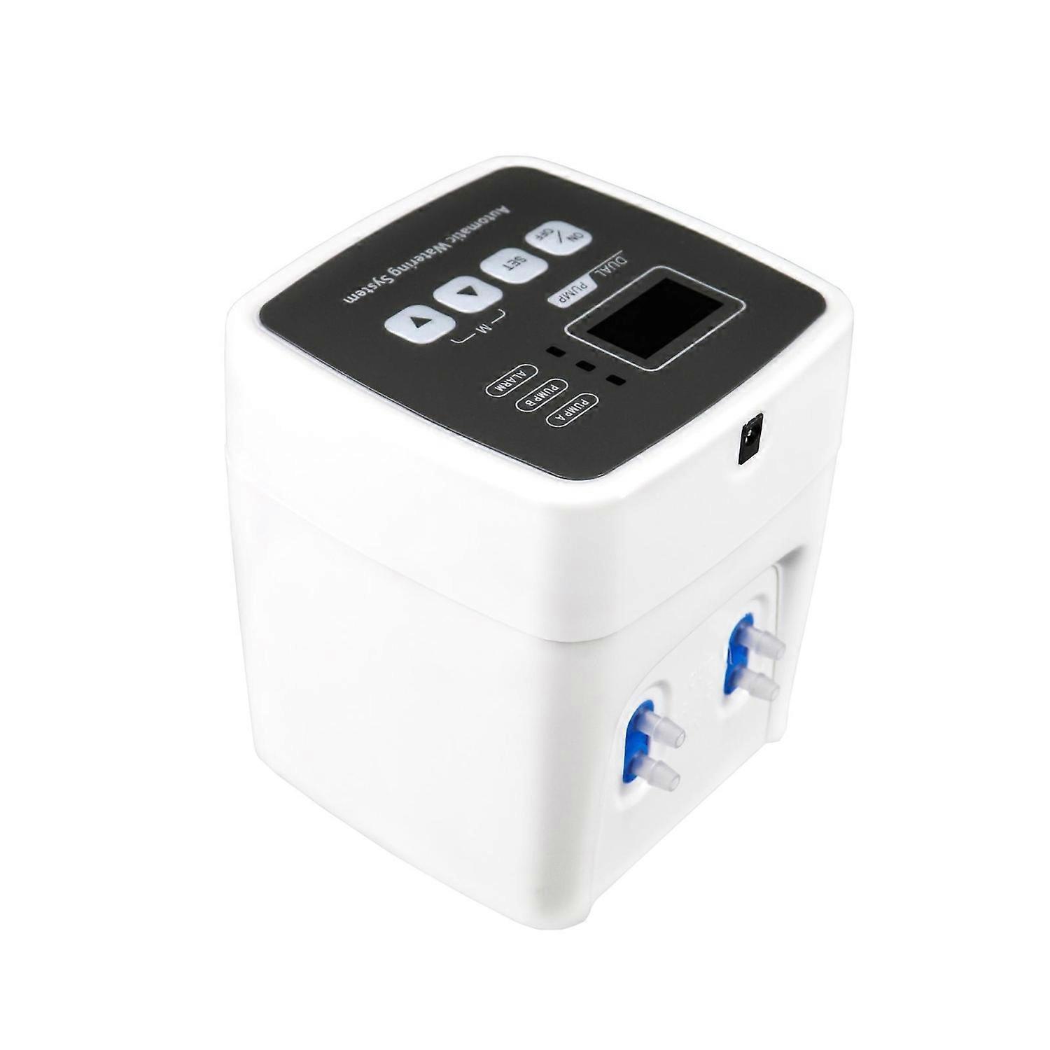 Smart Dual Pump Watering System 20 Drip Emitters Kit US Plug
