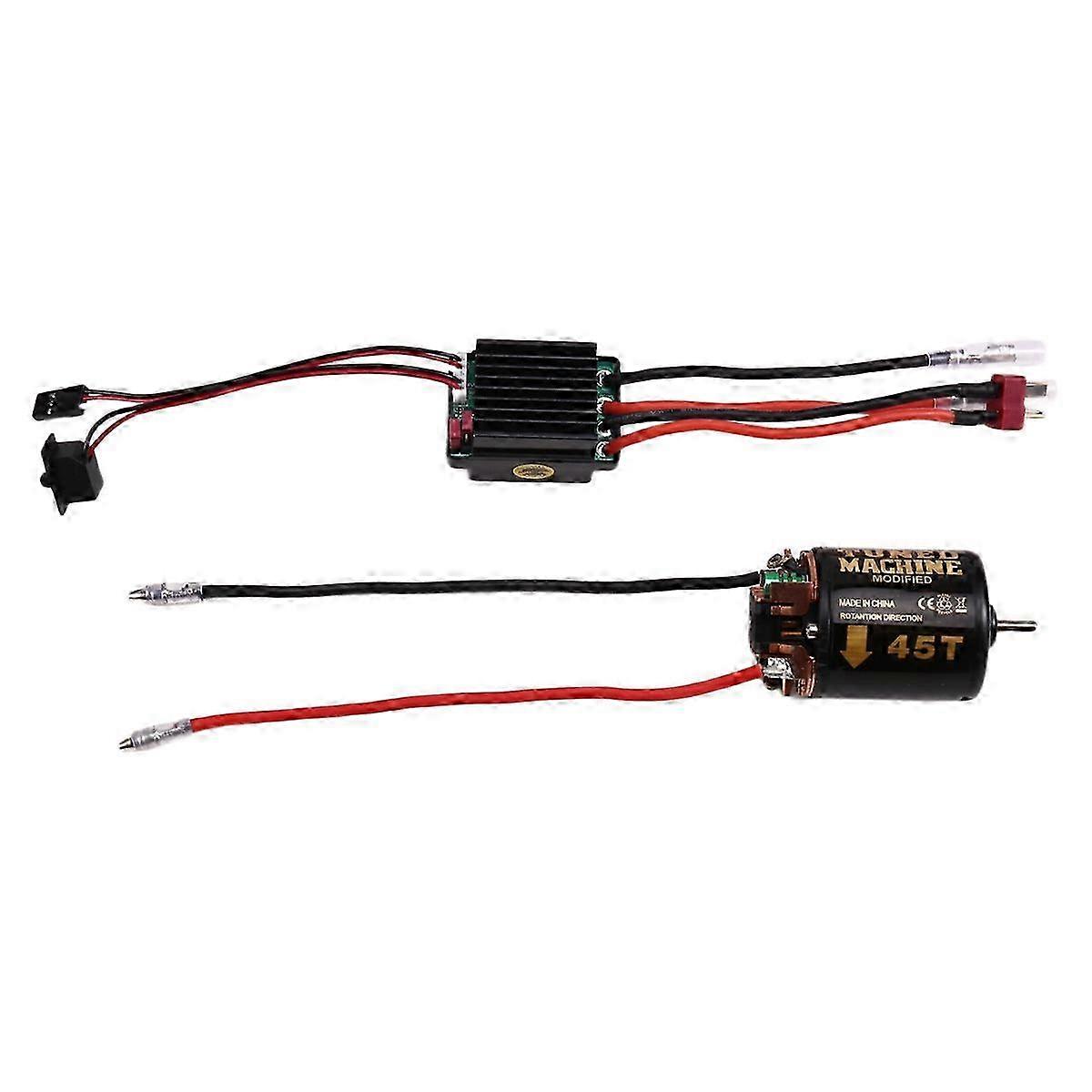 540 Brushed Motor 45T ESC Speed Control Combination Set