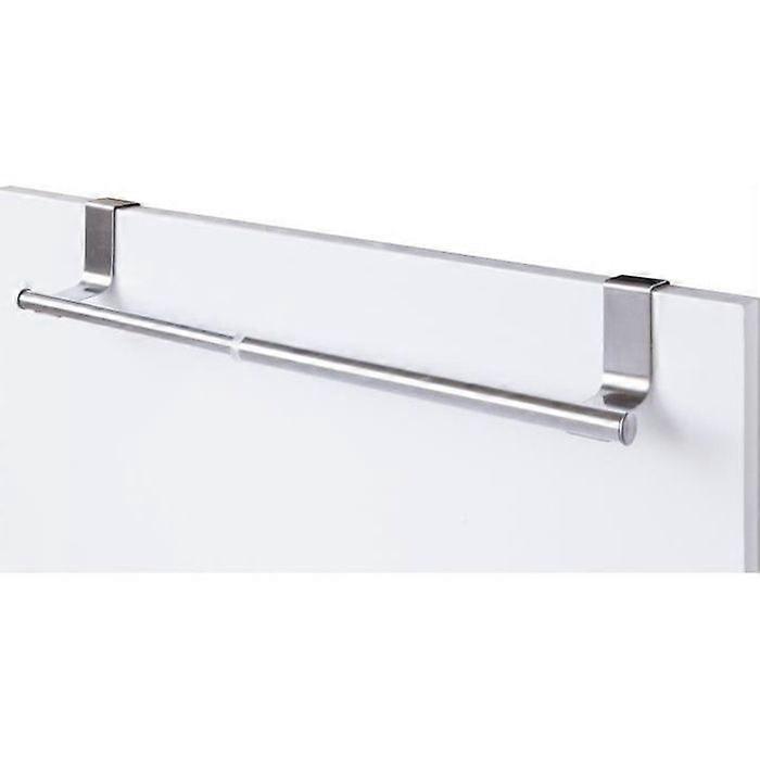 Towel rack - Chrome - Extendable - Brushed stainless steel - 35 x 3.5 cm - Contemporary design