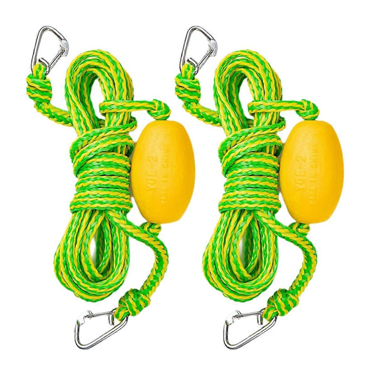 Floating Water Safety Rope with Clip Quick Connect to River Tube, Kayak Safety Vest &Floating Lily Pad, Kayak Tow Rope